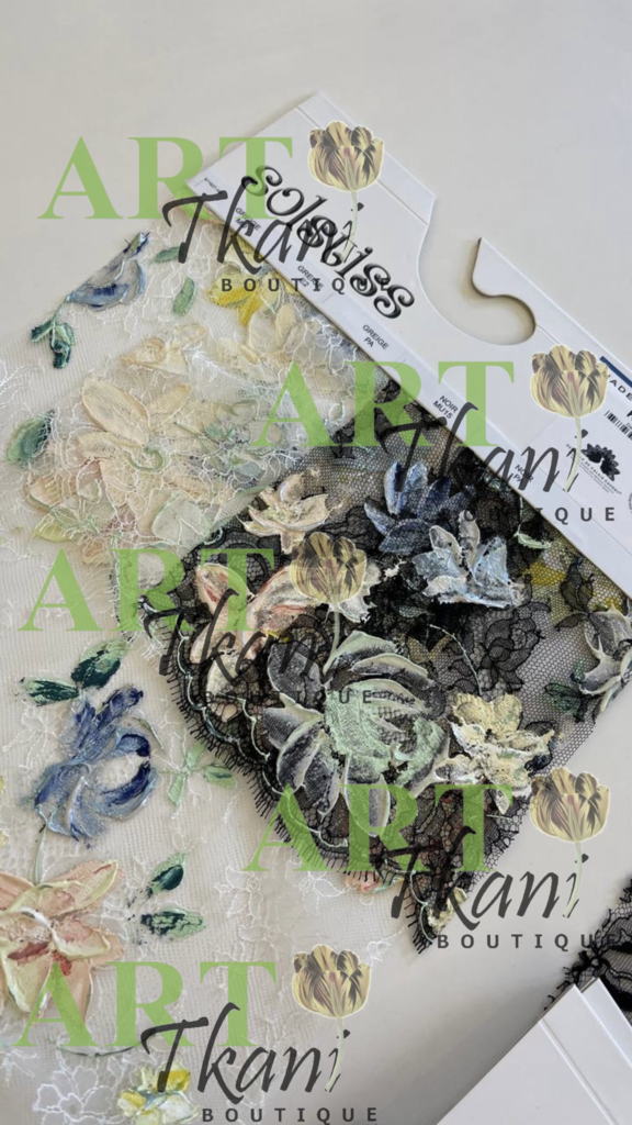 Кружево французской фабрики SOLSTISS Haute couture