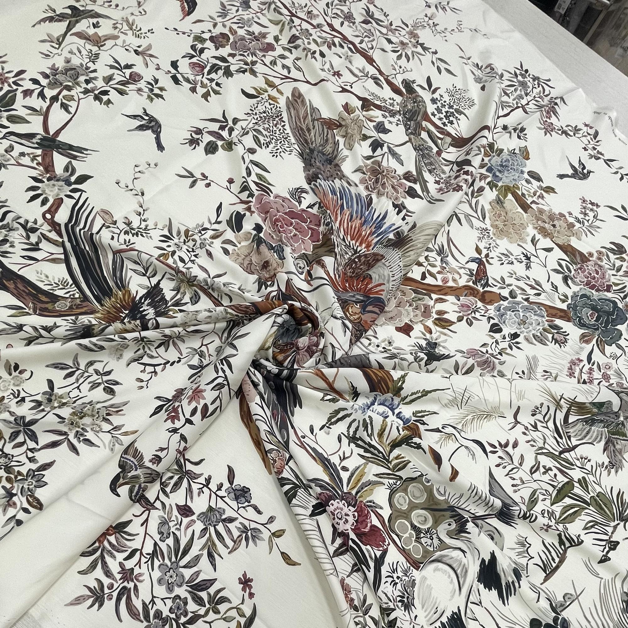 купон Шелк атласный  Exclusive  Design с эластаном в стиле D.or