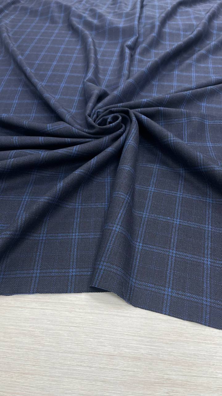 3,28м Костюмная шерсть с шёлком Pr@da