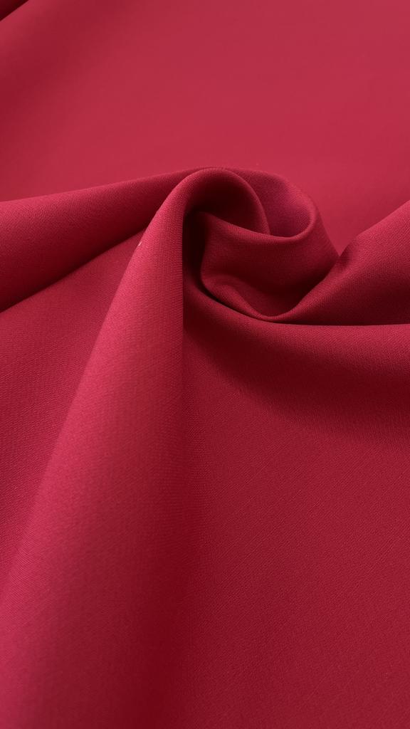 Костюмная плательная шерсть с шелком Di.or красный цвет