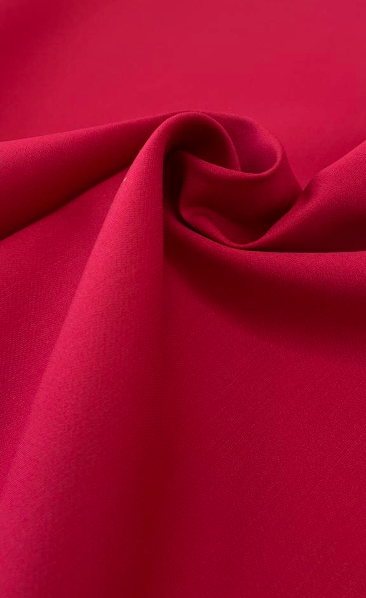 Костюмная плательная шерсть с шелком Di.or красный цвет