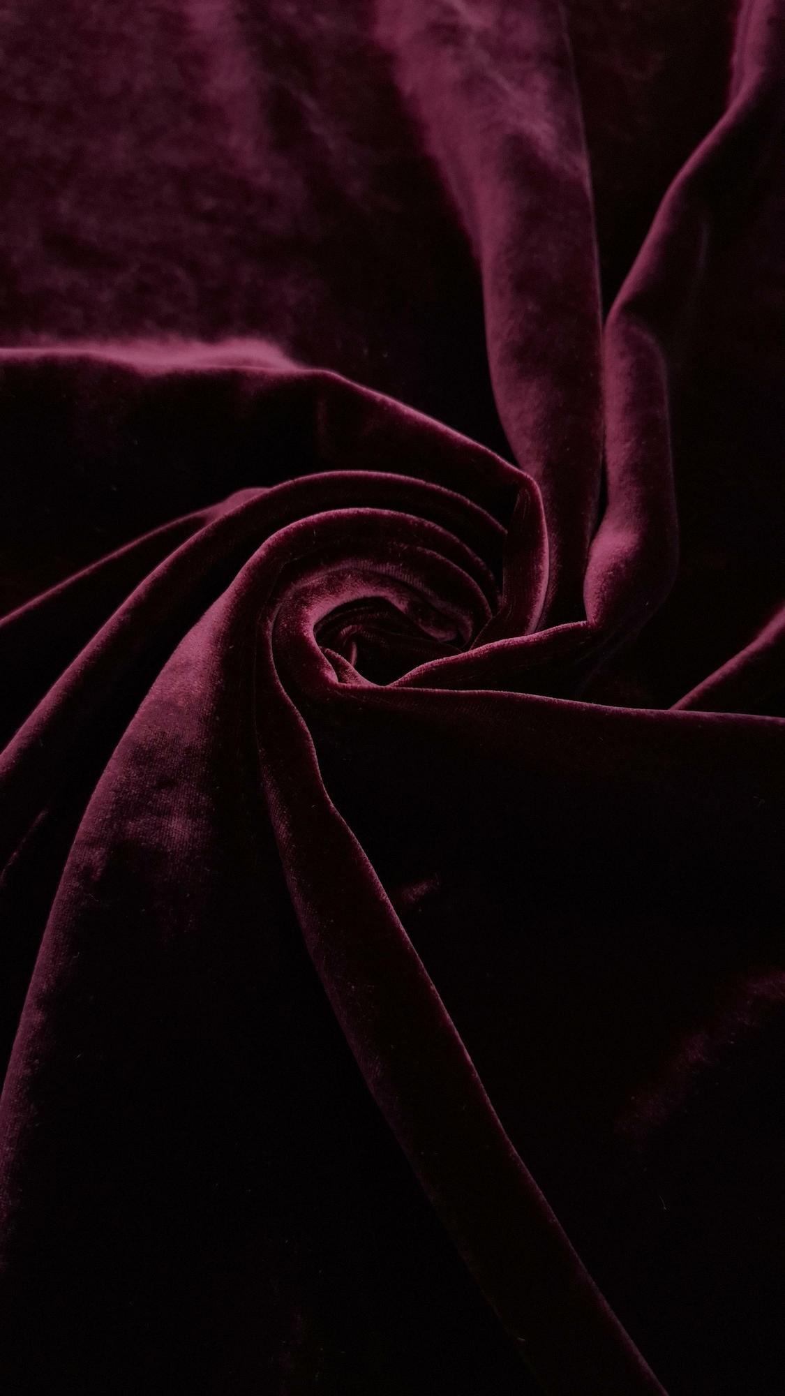 Бархат Pr@da в цвете бордо