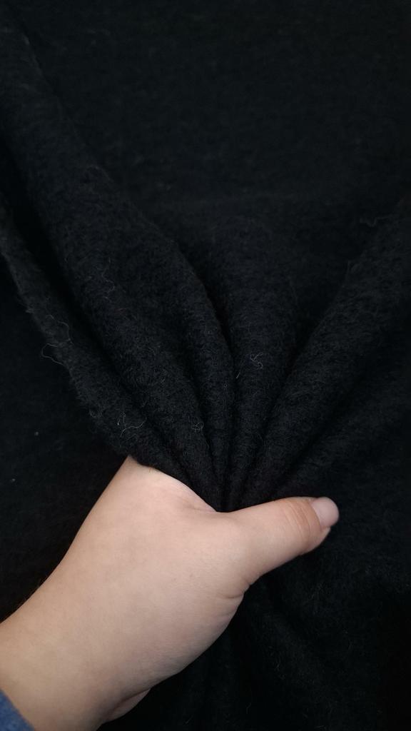 Валяная шерсть Arm@ni черного цвета