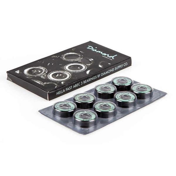 Подшипники для скейта DIAMOND Rings Hella Fast Abec3 Diamond Blue
