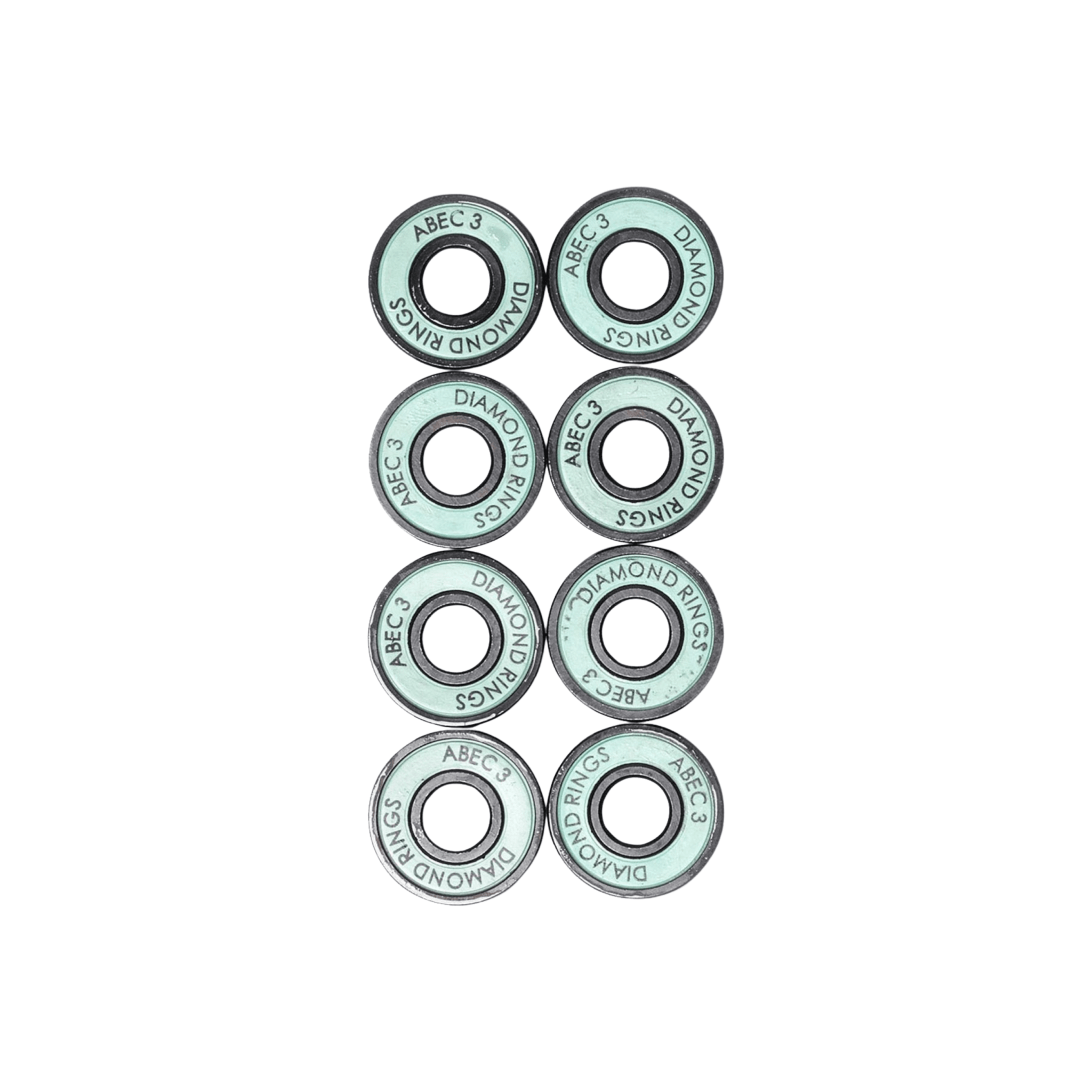 Подшипники для скейта DIAMOND Rings Hella Fast Abec3 Diamond Blue