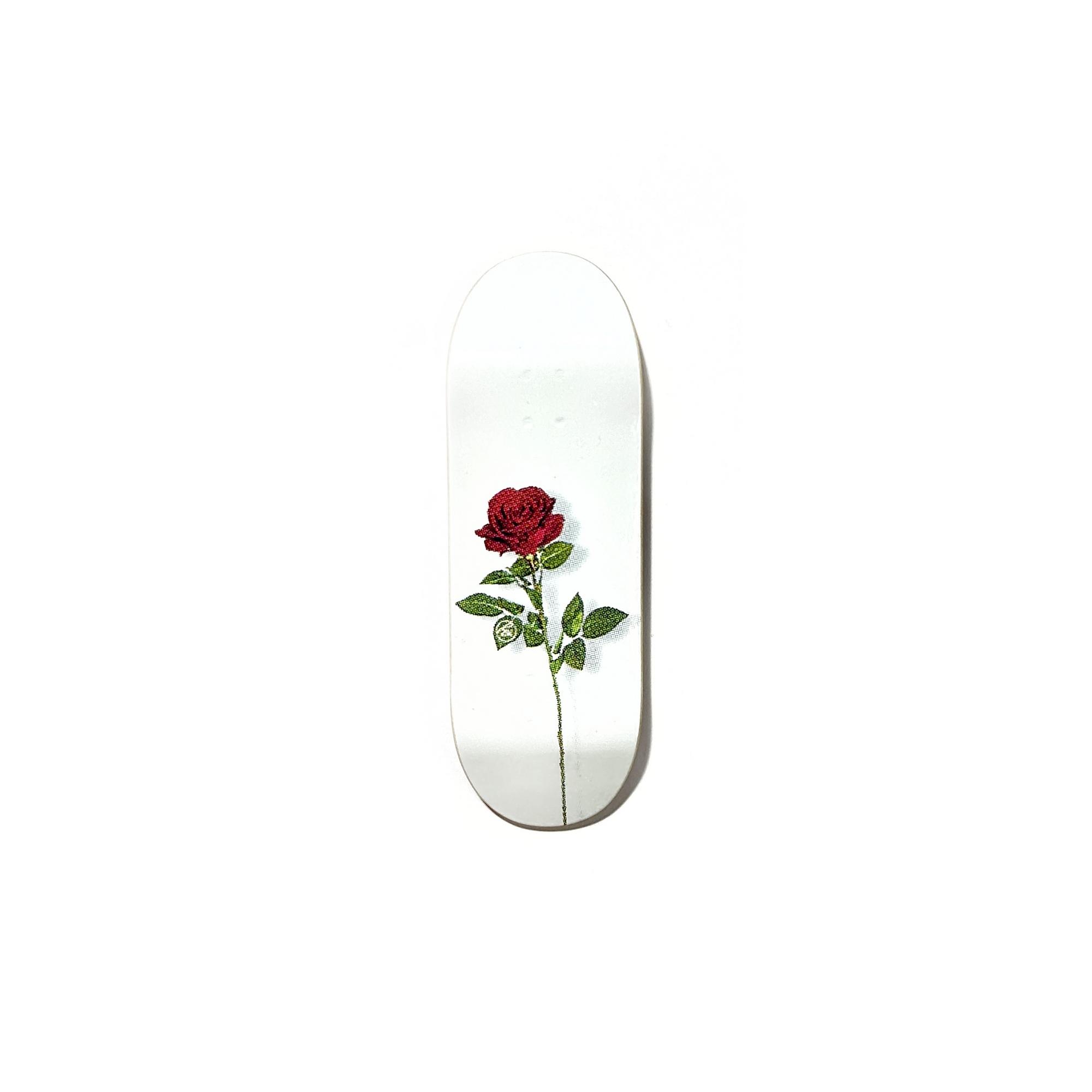 Дека фингерборд Ekzo Wood - Red Rose High Og 32*96 мм