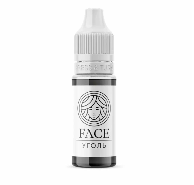 Перманентный пигмент  для век FACE УГОЛЬ