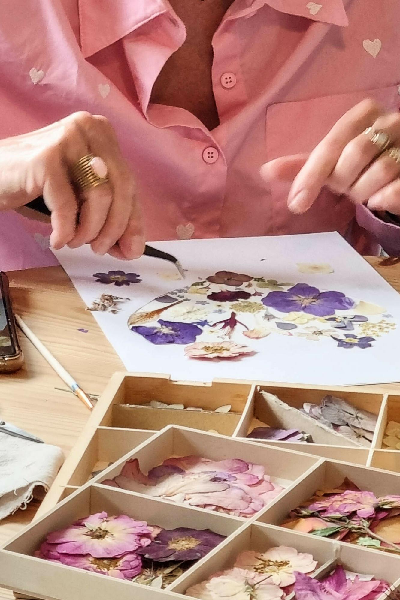 atelier créatif floral Rennes Bretagne carte cadeau idée cadeau originale femme