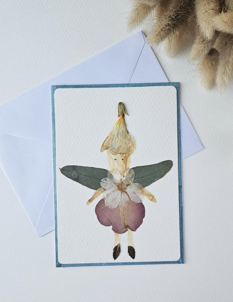 Carte de voeux fée des forêts