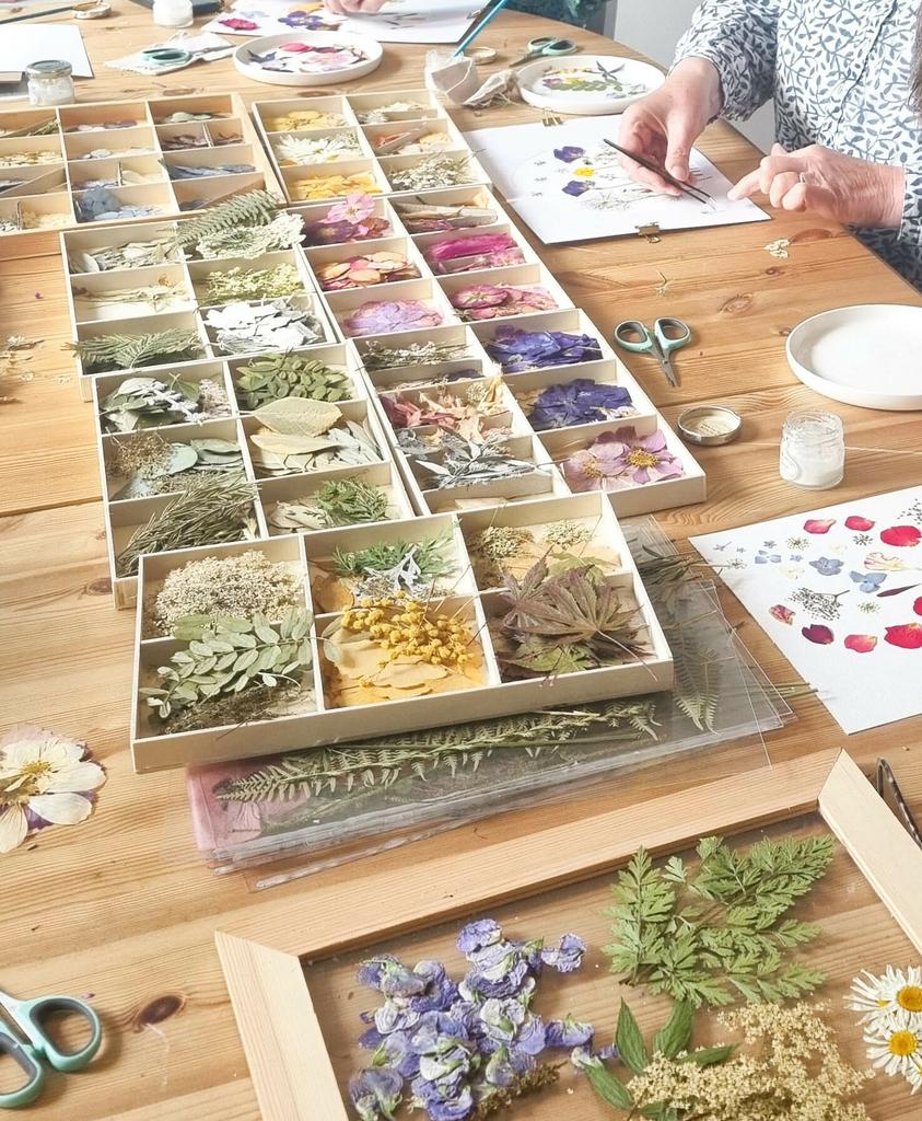 ensemble des fleurs pour la composition DIY