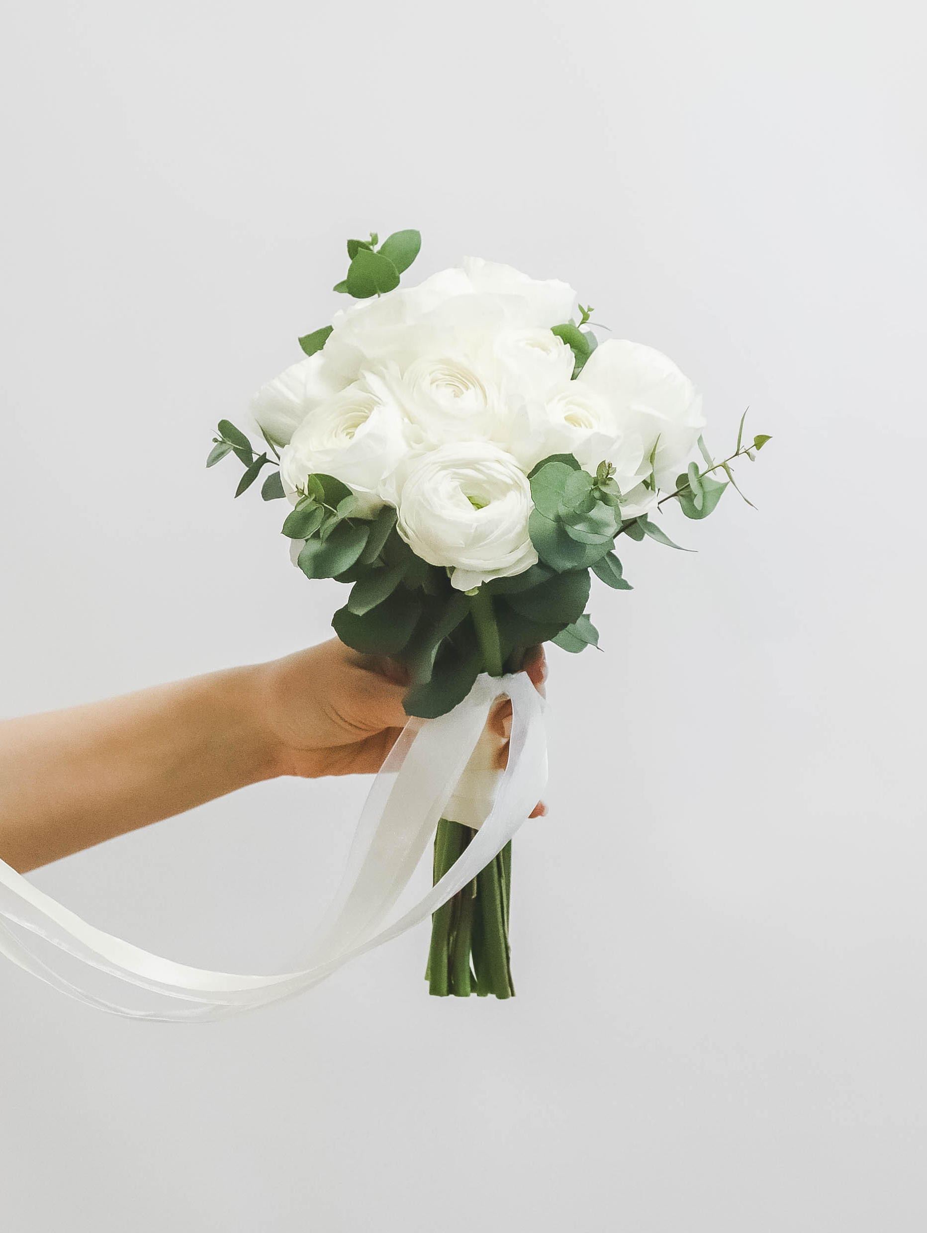 Красивые свадебные букеты из живых цветов