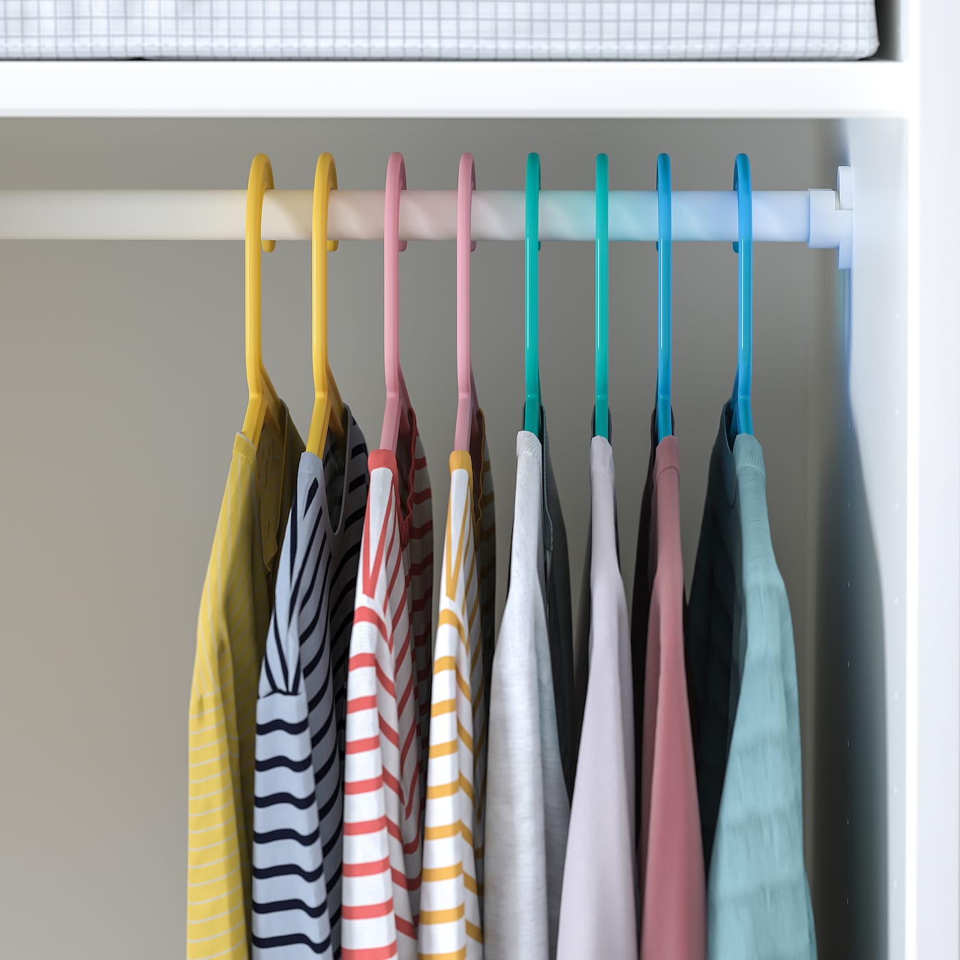 BAGIS IKEA БАГИС Плечики детские, разные цвета