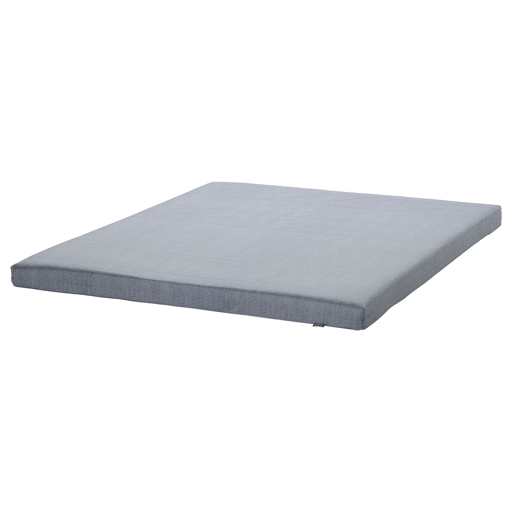 AGOTNES IKEA Пенополиуретановый матрас, жесткий/голубой 140x200 см