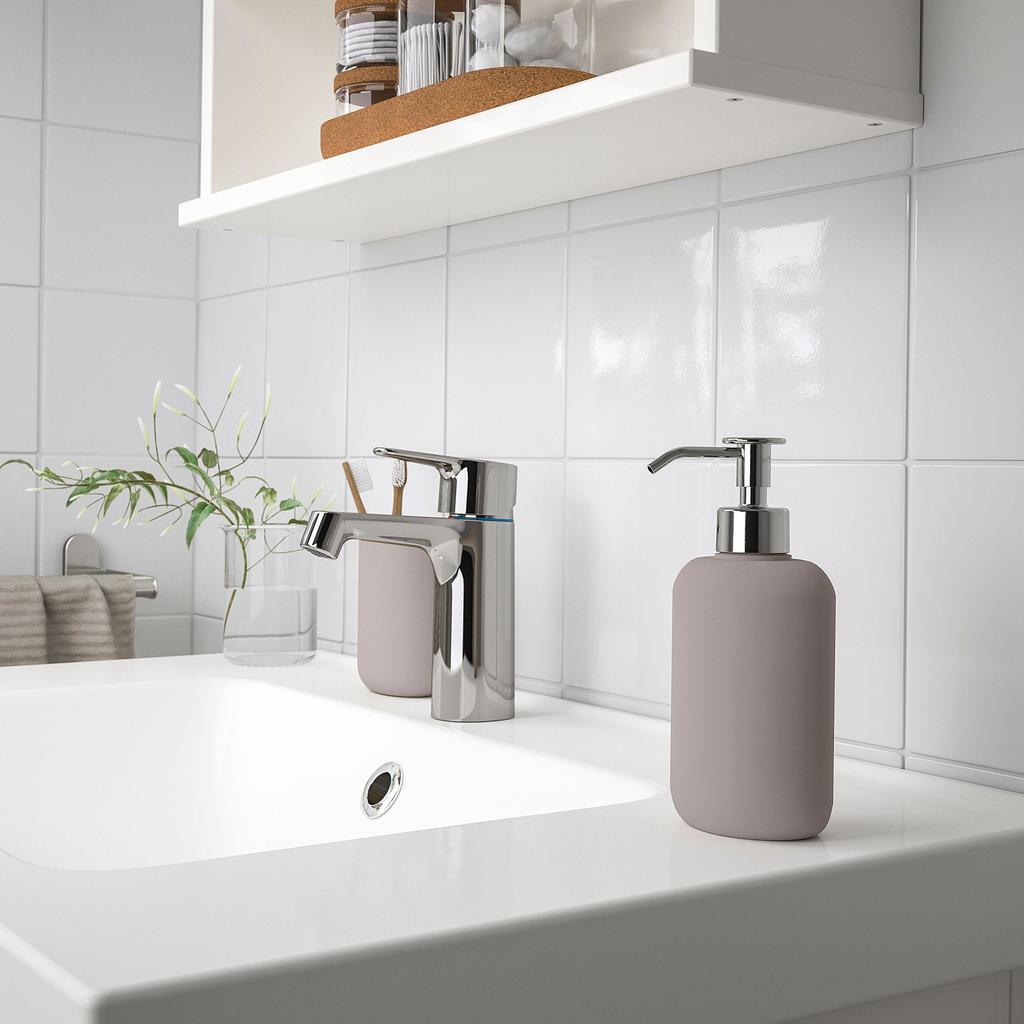 EKOLN IKEA Дозатор для жидкого мыла, бежевый
