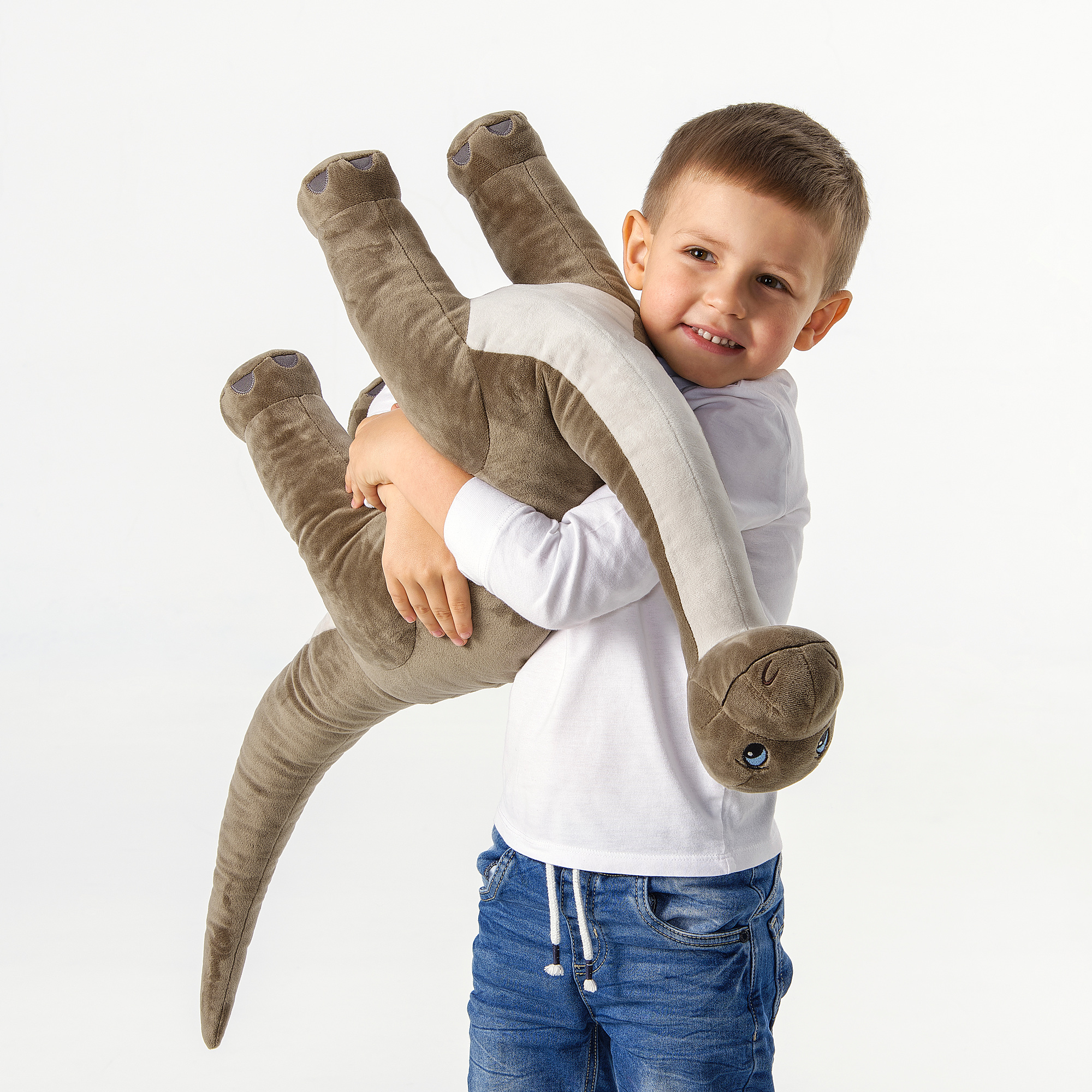 JATTELIK IKEA Мягкая игрушка, 90 см, динозавр/Бронтозавр