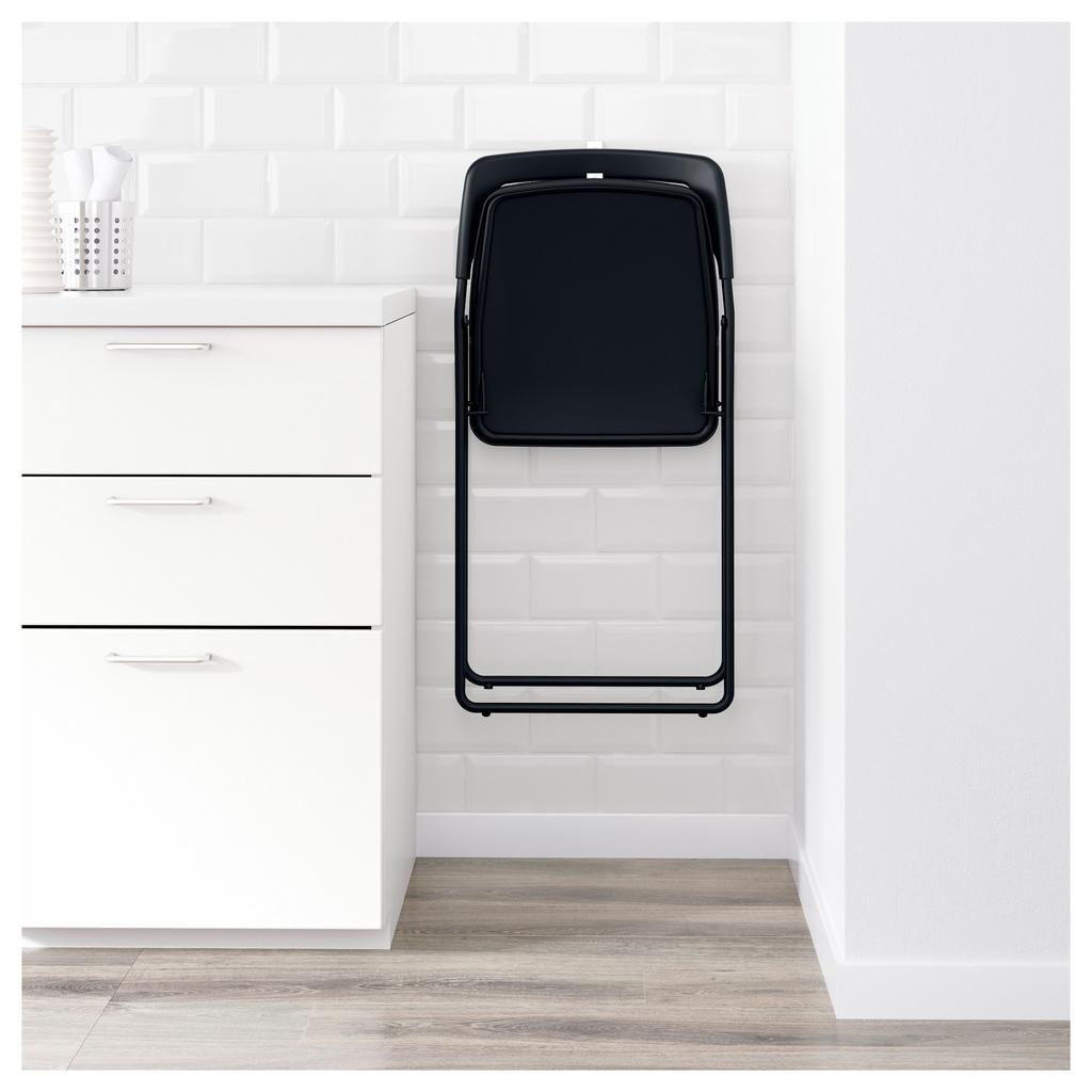 NISSE IKEA Стул складной, черный