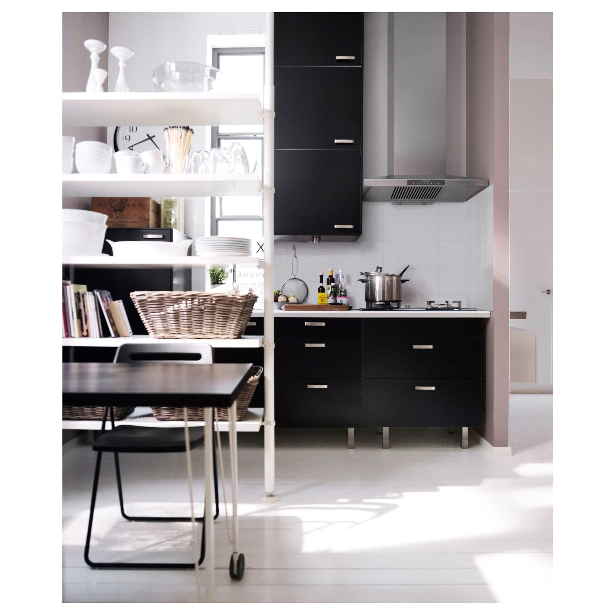 NISSE IKEA Стул складной, черный