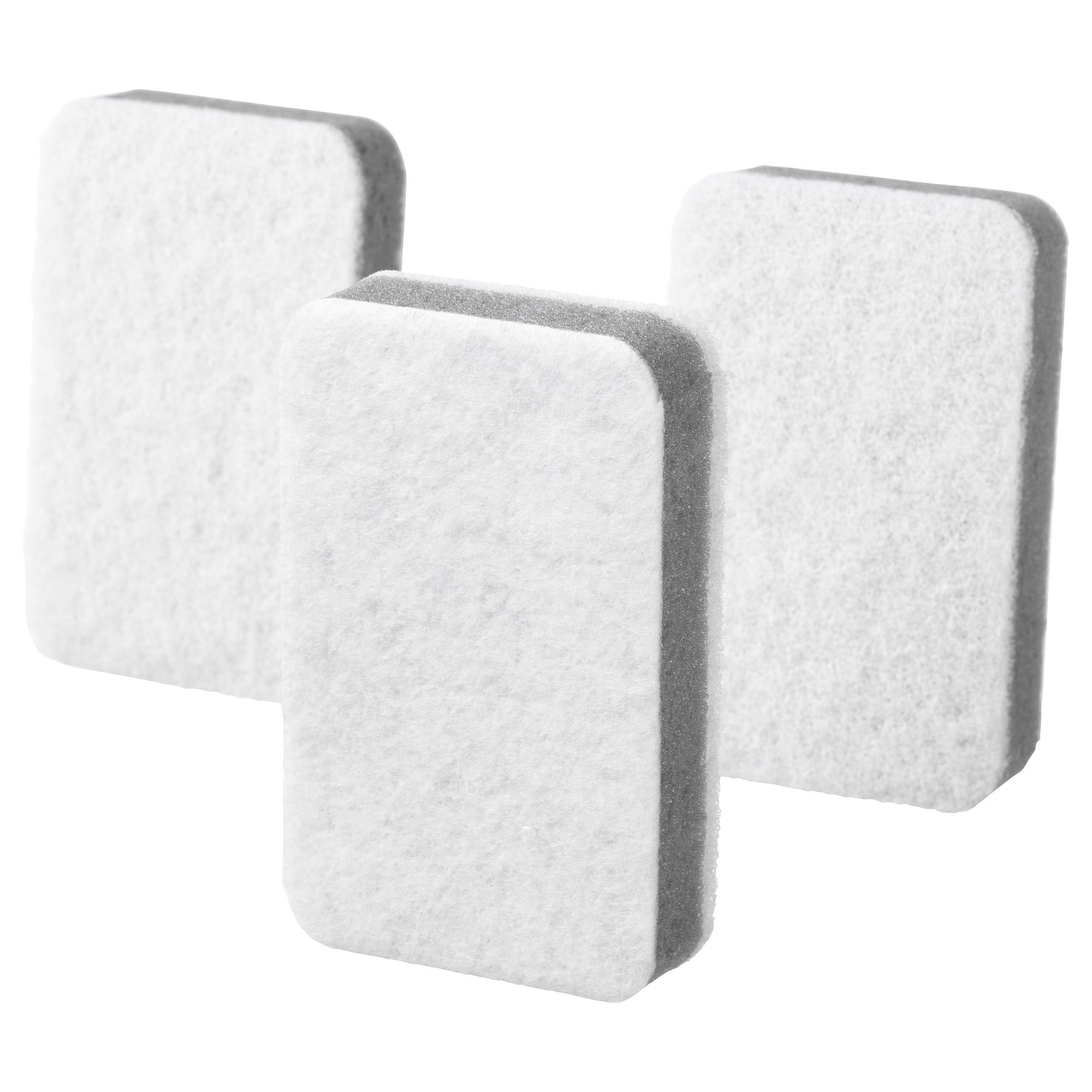 SVAMPIG IKEA Губка, серо-белый, 3 шт.