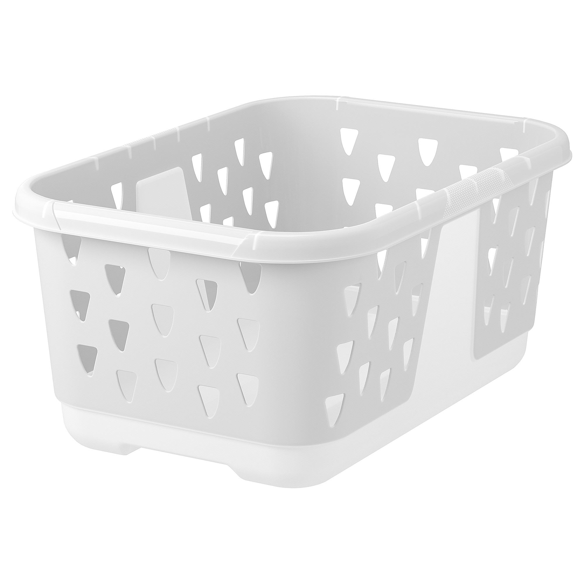 Blaska IKEA Гибкая корзина д/белья, 36 л, белый