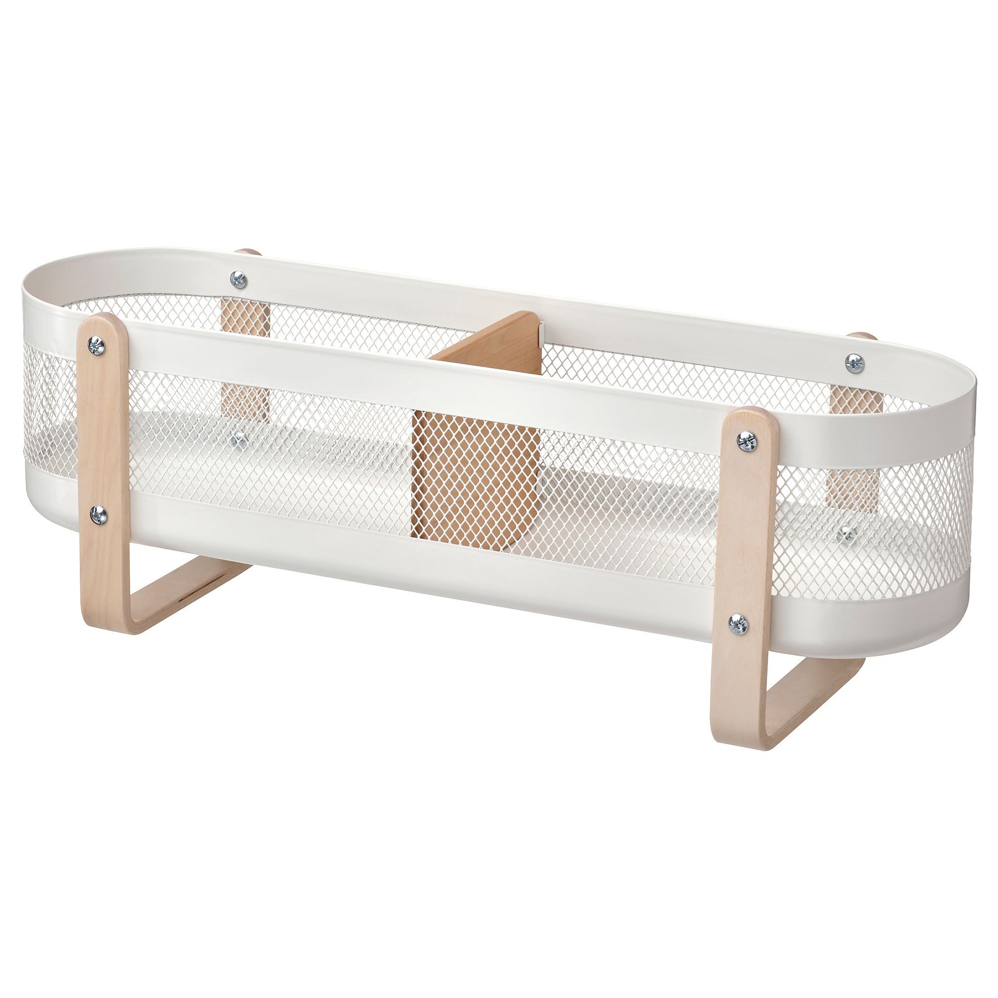 RISATORP IKEA Подставка д/канцелярских принадлежностей, 50x16x17 см, белый