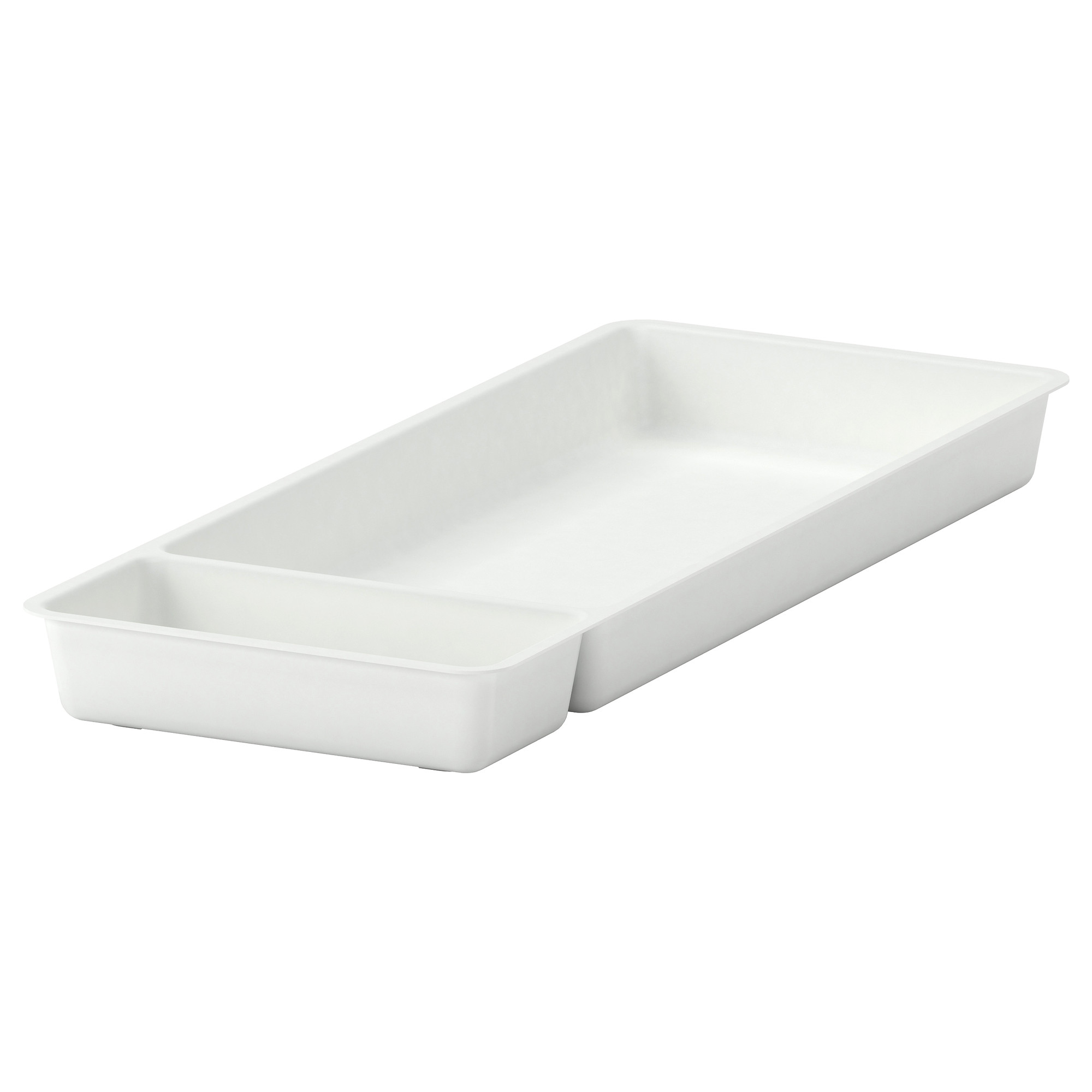 STODJA IKEA Лоток для столовых приборов, 20 см, белый
