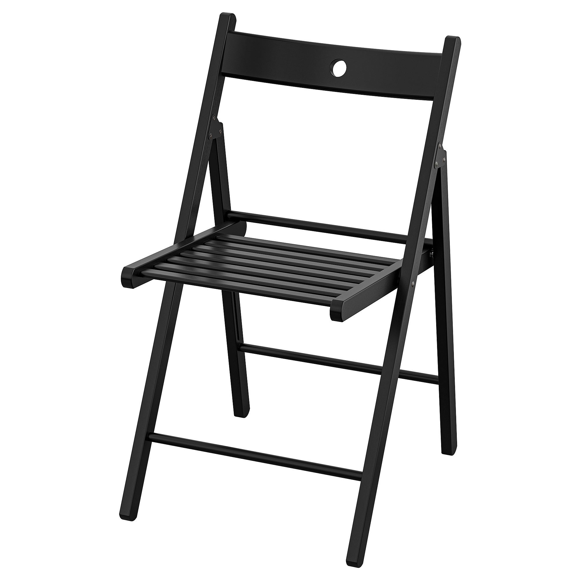 FROSVI IKEA Стул складной, чёрный