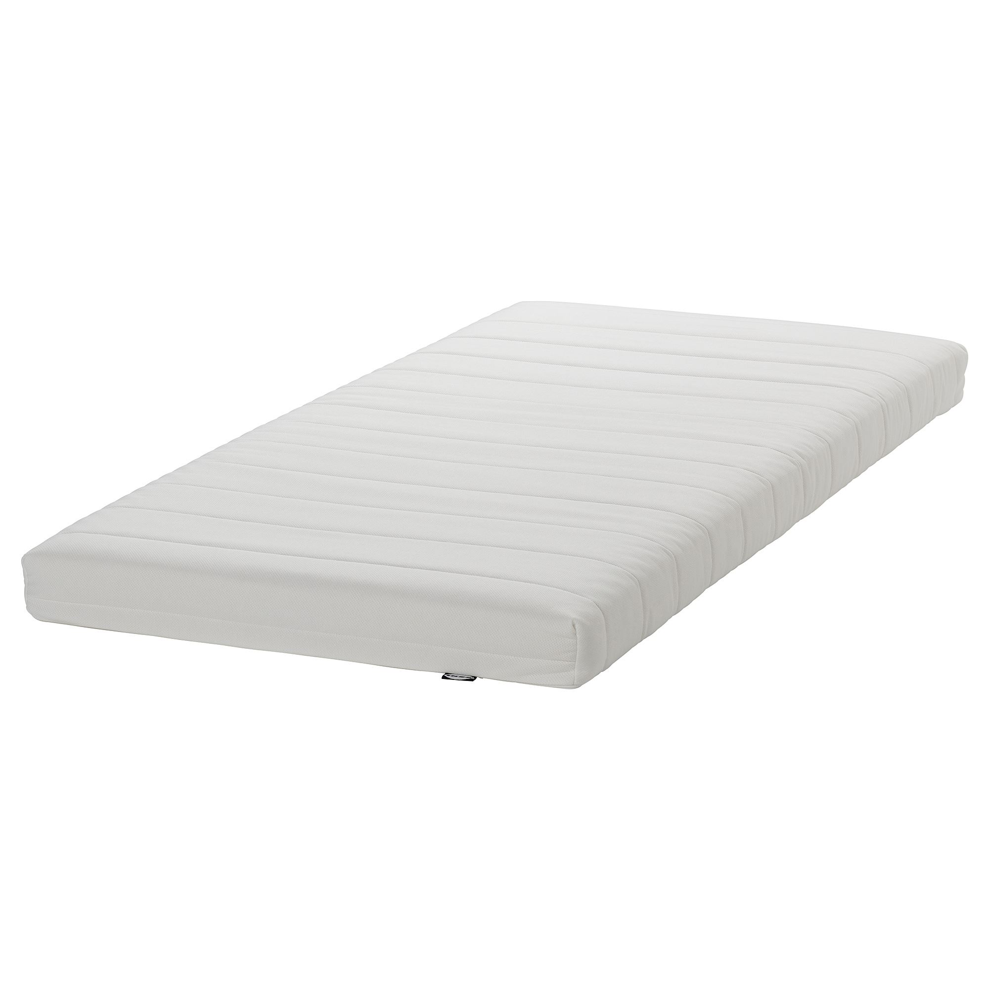 AFJALL IKEA Пенополиуретановый матрас, жесткий/белый 80x200 см