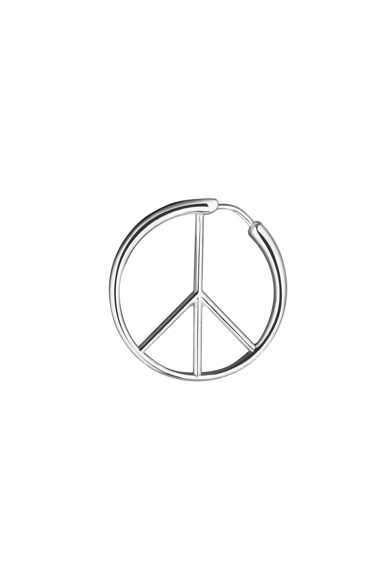Моносерьга Peace