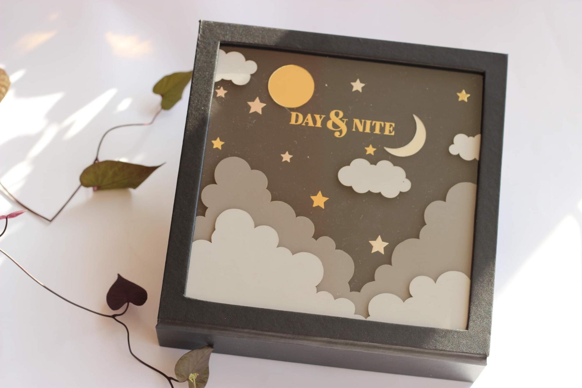 НАБОР СТАНДАРТНЫХ ДЕРЕВЯННЫХ СПИЦ DAY & NITE 3.5-8.0