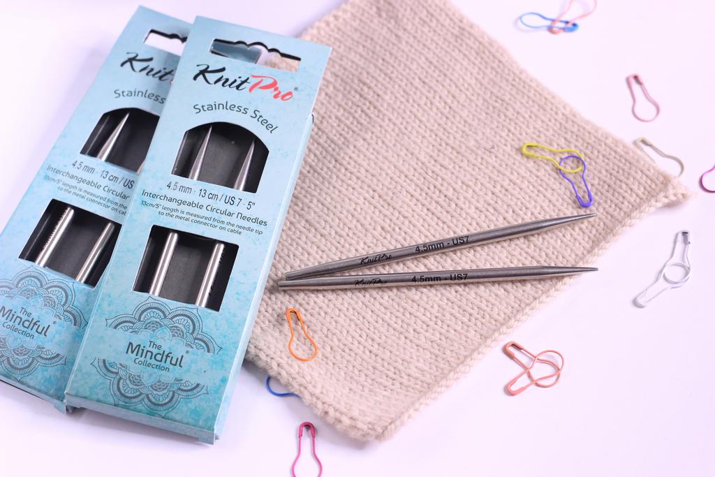 МЕТАЛИЧЕСКИЕ РАЗЬЕМНЫЕ СПИЦЫ KNITPRO MINDFULL