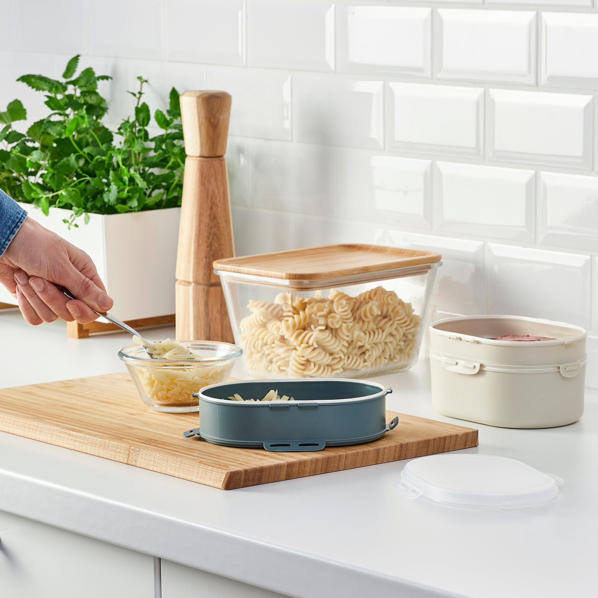 UTBJUDA IKEA Lanç-boks üçün konteyner, firuzəyi, 0,3lt