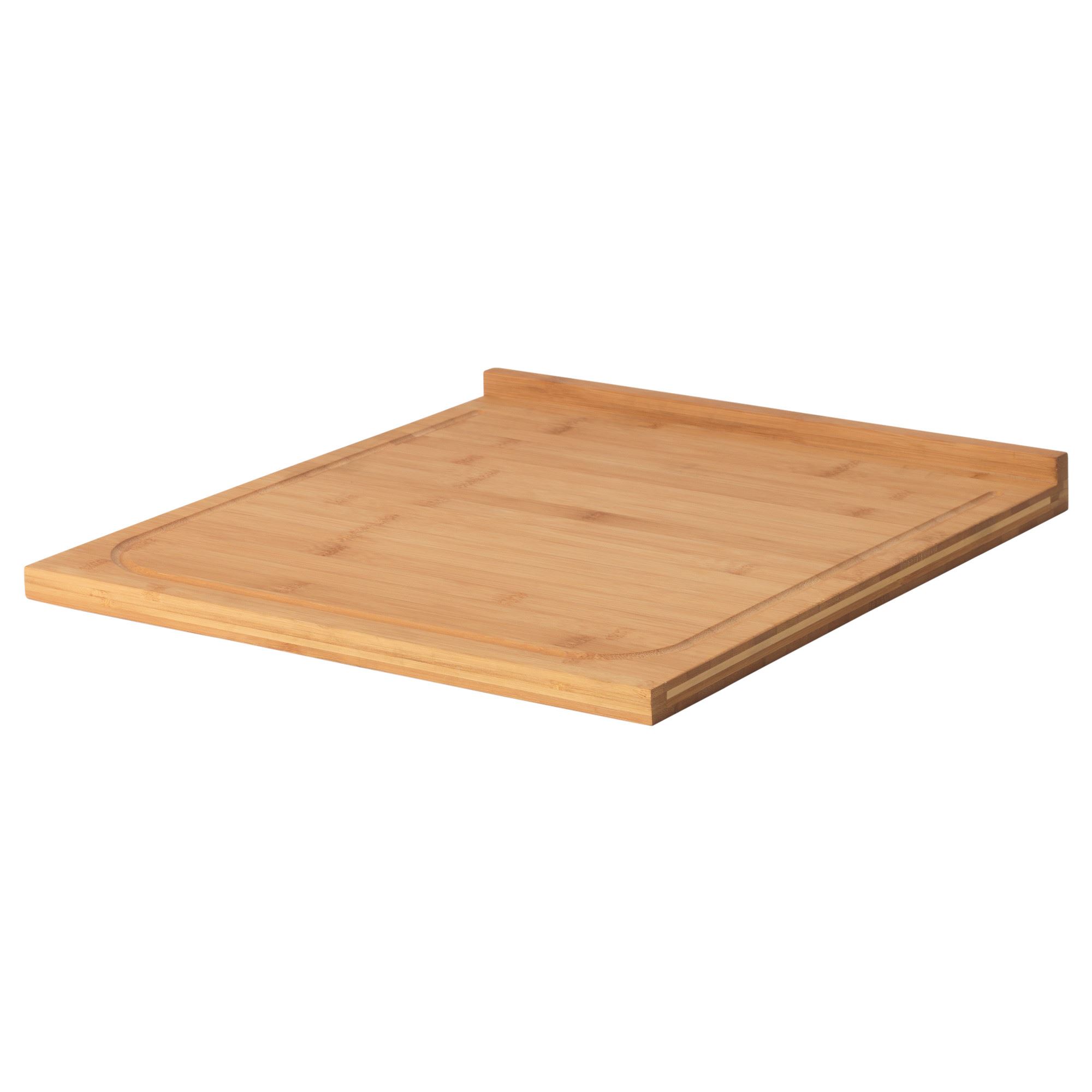 LAMPLIG IKEA Doğrama taxtası, bambuk, 46x43 sm