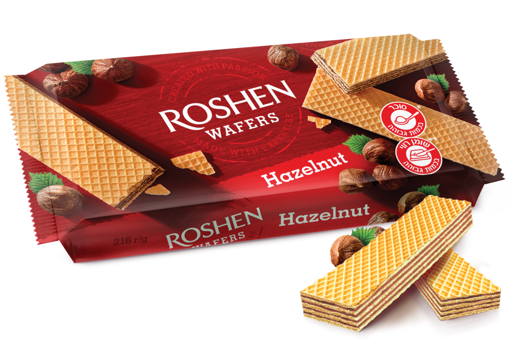 NAPOLITANE ROSHEN Wafers nuci 216g / 16 buc