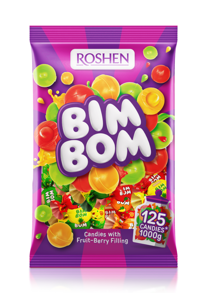 CARAMELA ROSHEN Bim-Bom 1kg / 8 buc /