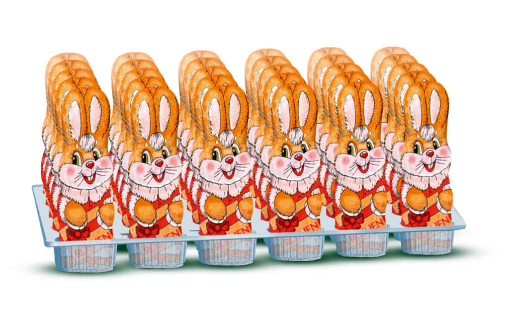 Ciocolata Figurina Iepure 25g / 35 buc