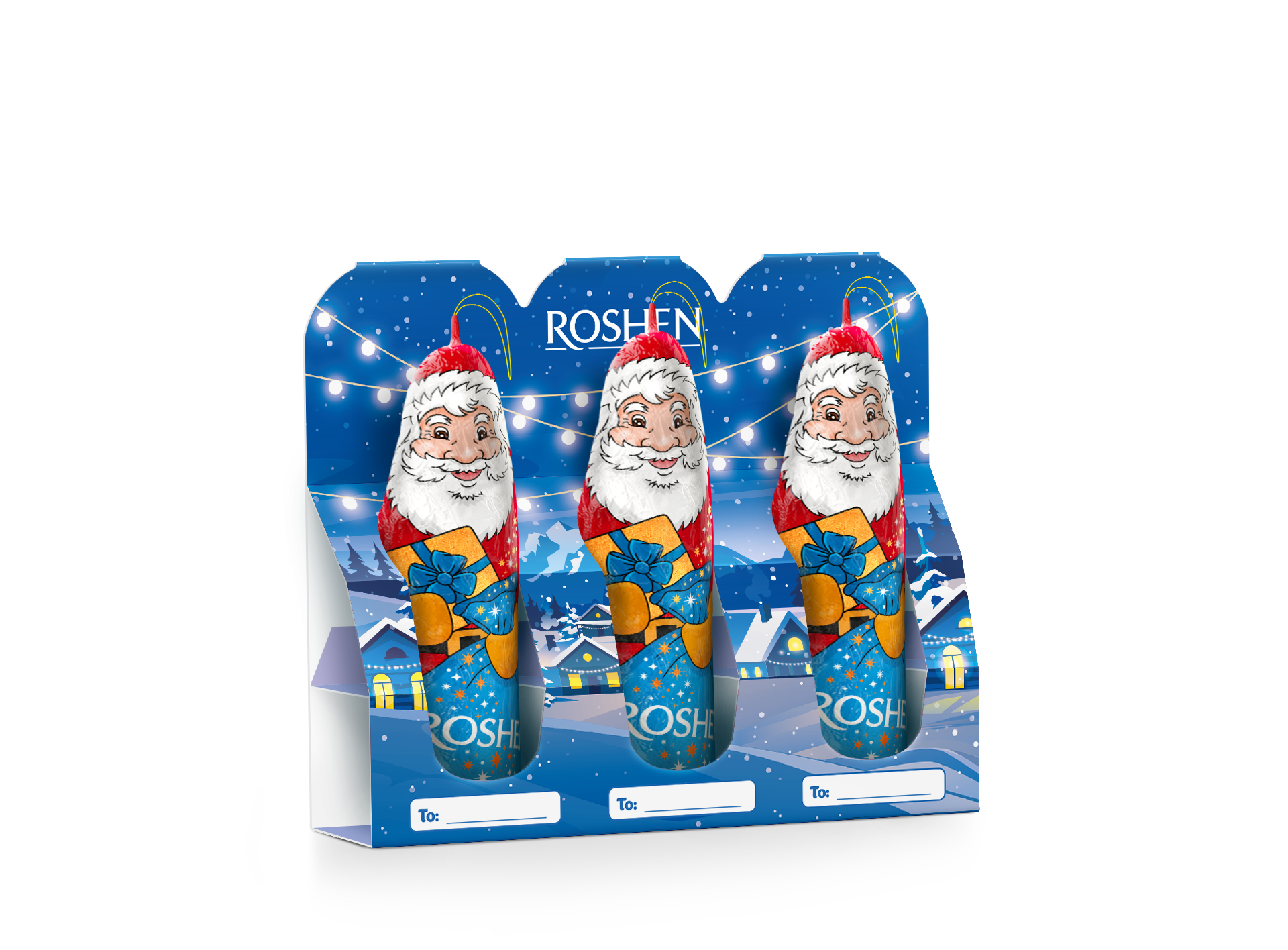 Ciocolata Figurina Set Sfântul Nicolae 3x20 60g / 28 buc