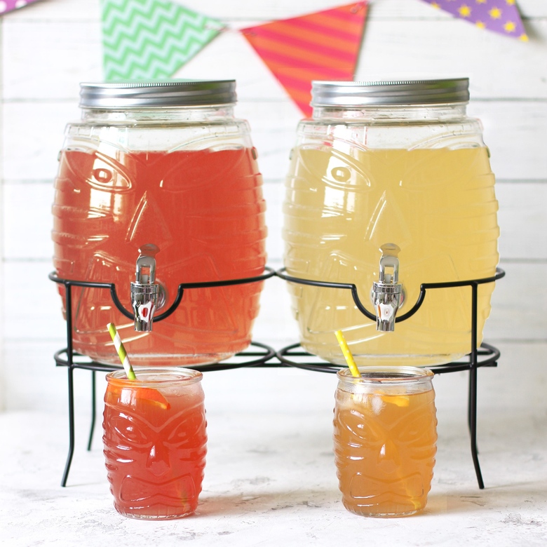 Два Лимонадника на подставке, 5 литров