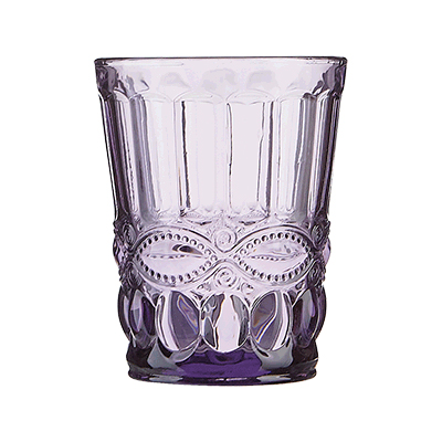 Стаканы 220 мл, фиолетовые, 4 штуки