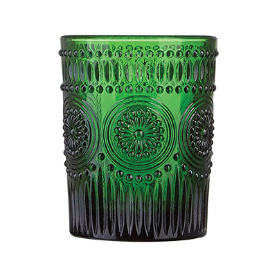 Стаканы 250 мл, зеленые, 4 штуки