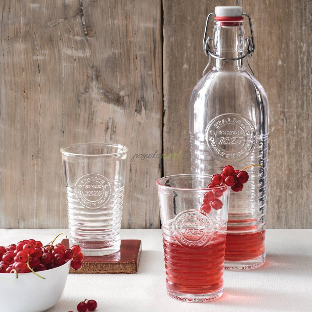 Набор стаканов Bormioli "Officina 1825" 325/475 мл, 6 штук