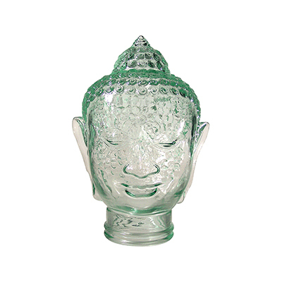 Будда стеклянный, голубой