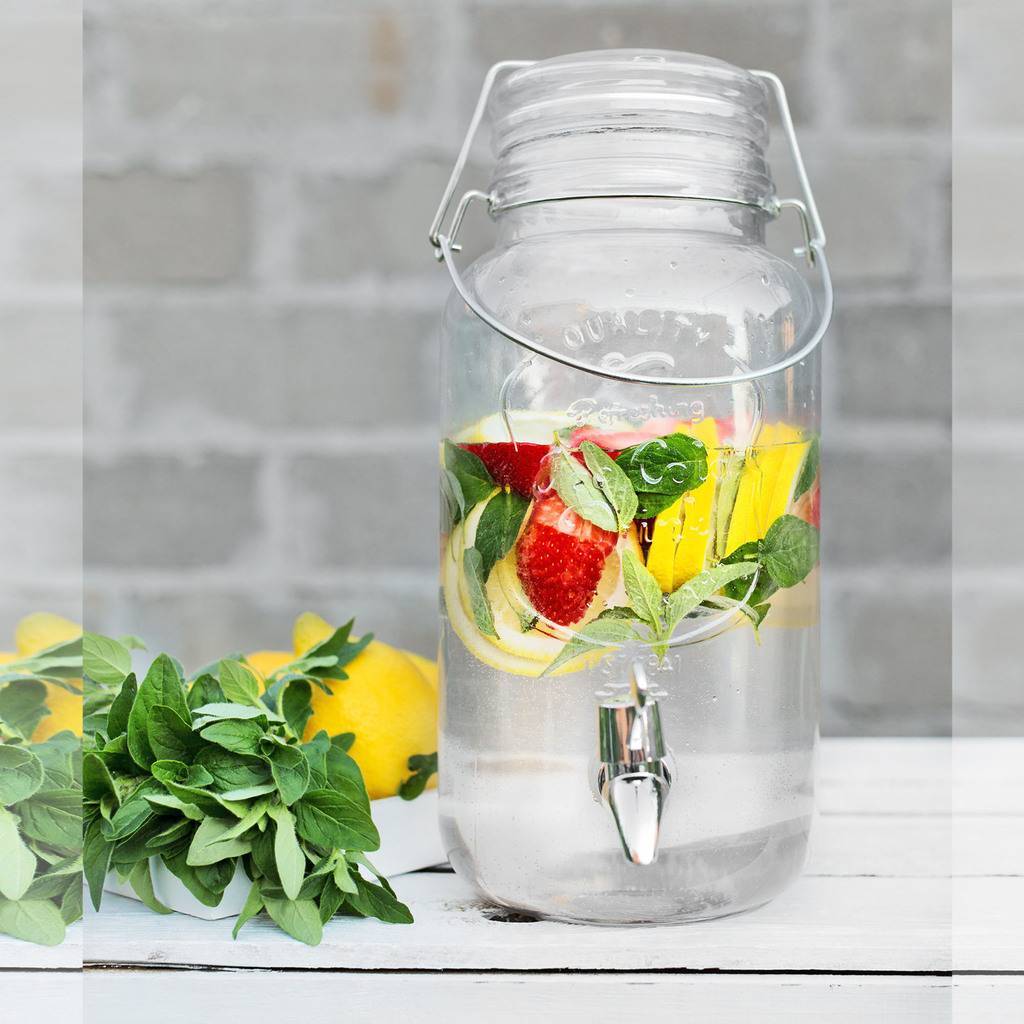 Лимонадник (диспенсер) "Ice Cold Drink", 4 литра