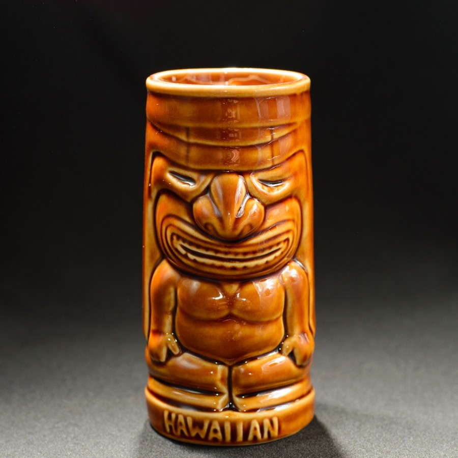 Стакан керамический «Тики», коричневый