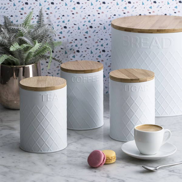 Емкости для хранения чая, кофе, сахара Embossed 1,35 л