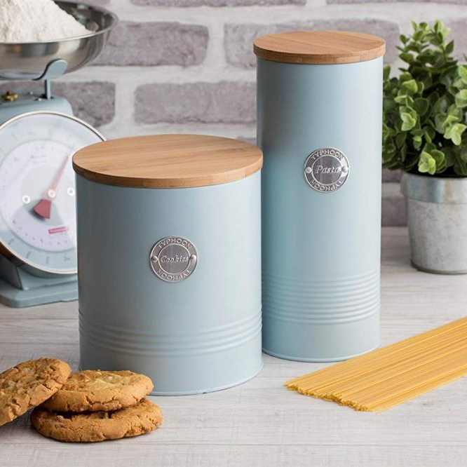 Емкость для печенья Living голубая 3,4 л