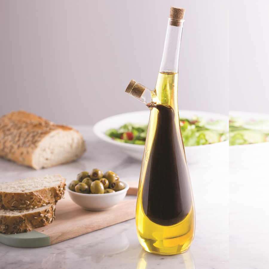 Бутылка для двух видов масел Tear Drop 300 мл