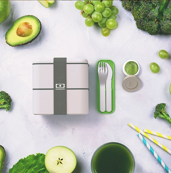 Ланч-бокс MB Square светло-серый