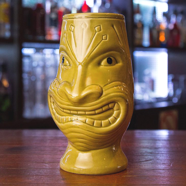 Стакан керамический «Тики», бежевый