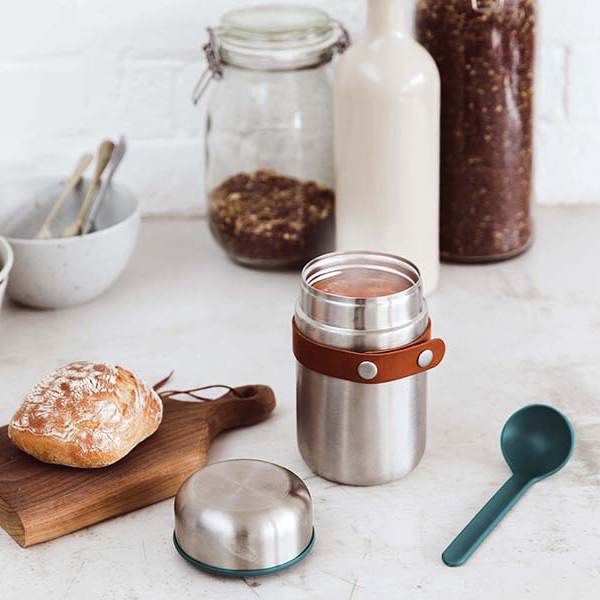 Термос для горячего Food Flask бирюзовый