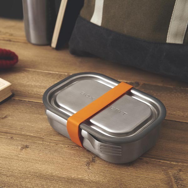 Ланч-бокс стальной оранжевый